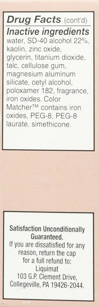 Summers Liquimat Acne Fighting Makeup Lotion Medium, 1.5 Ounce