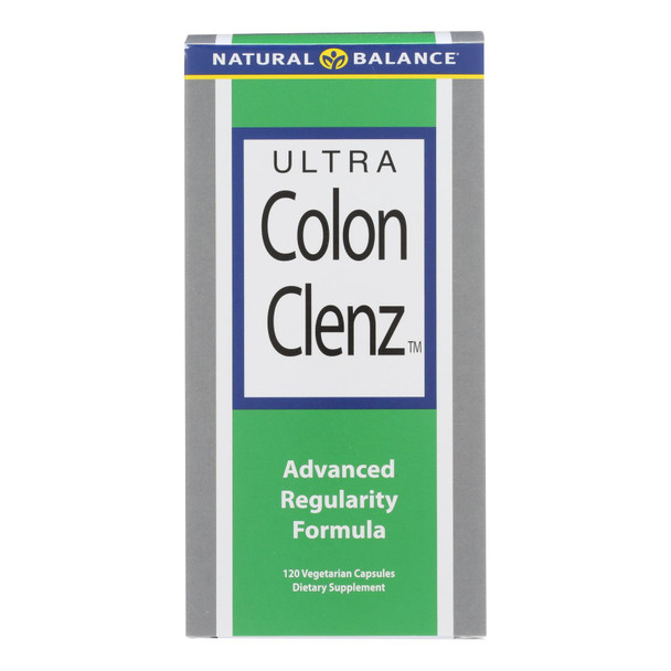 Natural Balance Ultra Colon Clenz - 120 Vegetarian Capsules