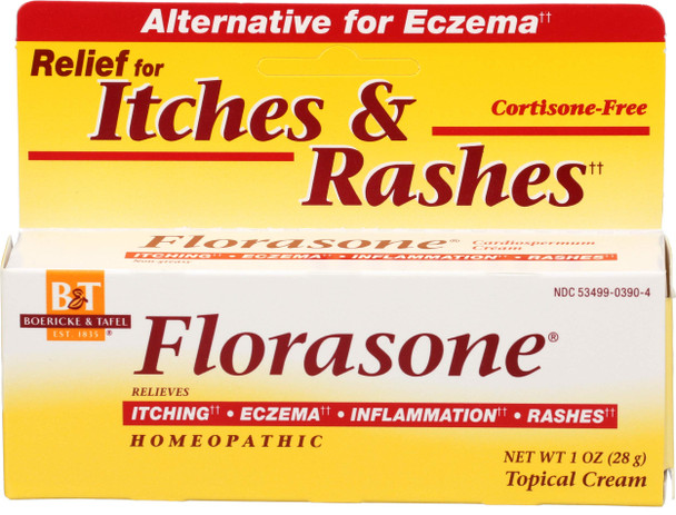 Boericke & Tafel, Cream Eczema Florasone, 1 Ounce