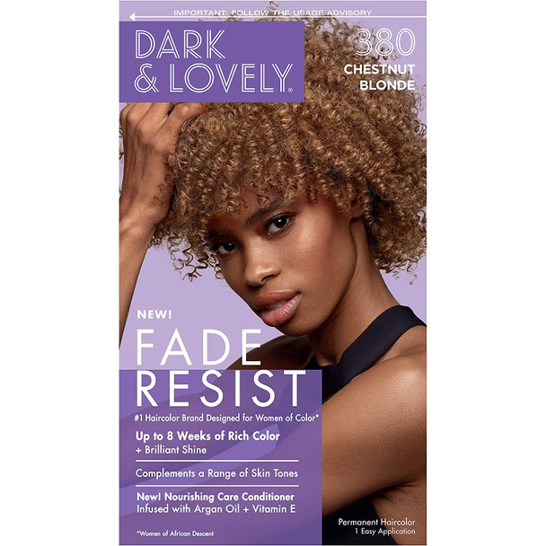 SoftSheen-Carson Dark and Lovely Fade Resist Rich Conditioning Color, Chestnut Blonde 380