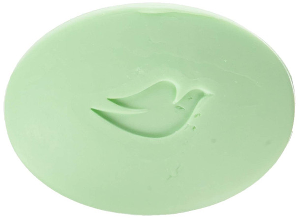 Dove Beauty Bar Soap Cool Moisture Cucumber & Green Tea Scent, 6 Bars for Refreshed Skin, Leaves Skin Refreshed 3.75 oz