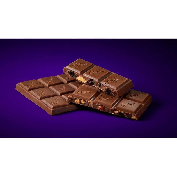 CADBURY DAIRY MILK Fruit & Nut Milk Chocolate Candy Bars, 3.5 oz (14 Count)