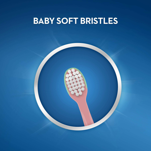 Oral-B Baby Toothbrush Featuring Disney's Pooh, Baby Soft Bristles, 0-3 Years, 1 Count