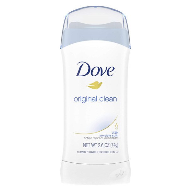Dove Antiperspirant Deodorant, Original Clean, 2.6 oz