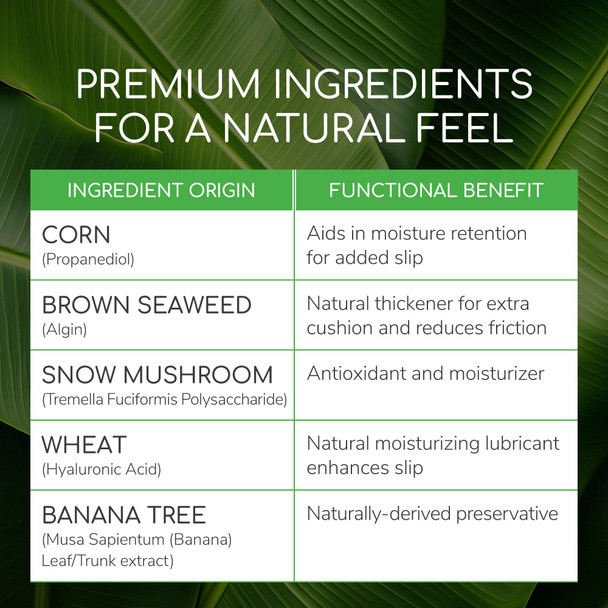 Astroglide Pure & Simple Personal Lubricant (5oz), 100% Naturally Derived Water-Based Sex Lube, Ultra Gentle Formula for Women, Men and Couples, Safe for Toys