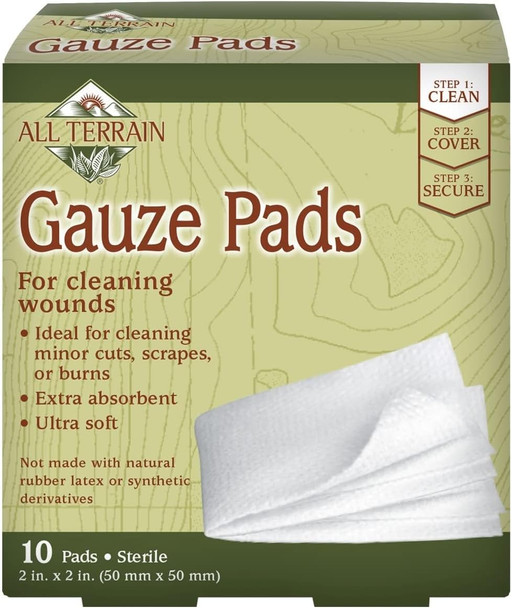 All Terrain Gauze Pads 2X2 10 Ct
