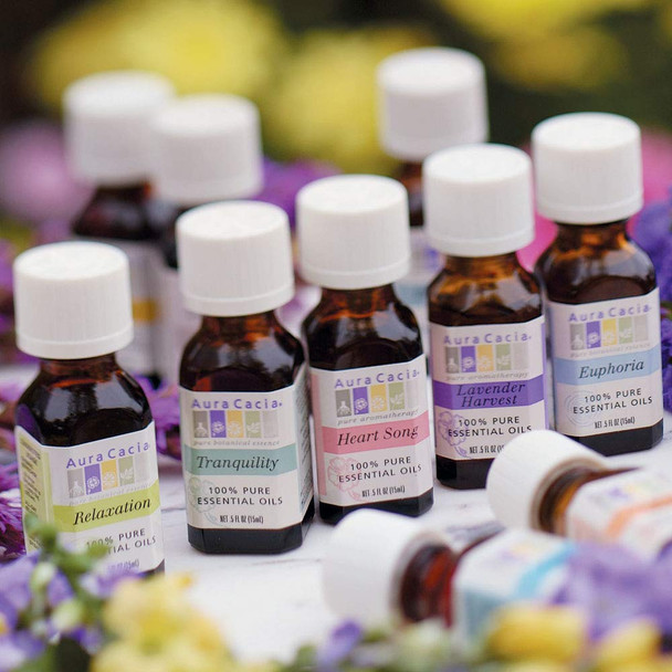 Aura Cacia - Lavender Harvest Pure Essential Oil Blend | 0.5 fl. oz.