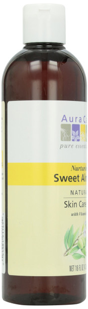 Aura Cacia Natural Skin Care Oil, Sweet Almond, 16 oz