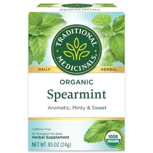 Traditional Medicinals Tea Og2 Spearmint 16 Bag