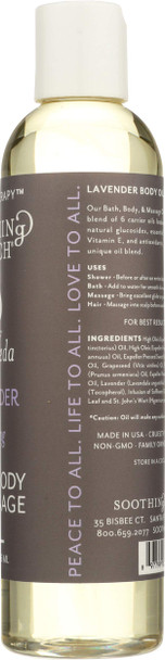 Soothing Touch Lavender Bath, Body & Massage Oil, 8 fl oz