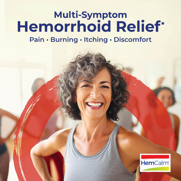 Boiron HemCalm Ointment for Hemorrhoid Relief of Pain, Itching, Swelling or Discomfort - 1 oz