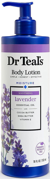 Dr Teals, Lavender Body Lotion, 16 Ounce