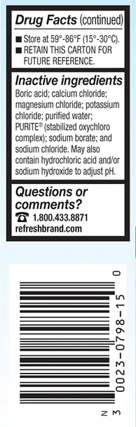 Refresh Tears Lubricant Eye Drops - 0.5 fl oz, Pack of 5