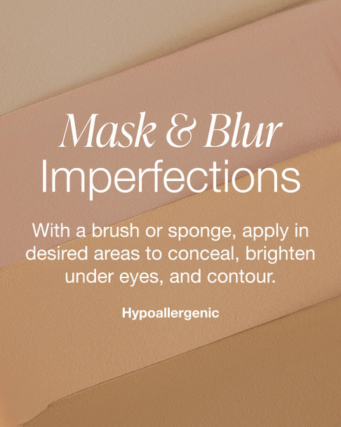 Mineral Fusion Makeup Cream Concealer Eye Palette Quad - 4 Light to Neutral Shades - Indulgence - Blemish Concealer & Under Eye Brightener - With Vitamin C & E - Hypoallergenic