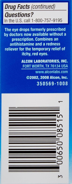 Alcon Naphcona Eye Drops Size 15ml