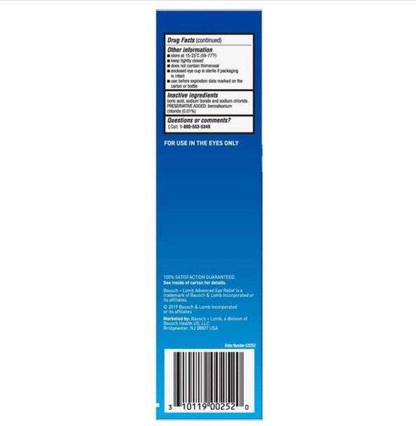 Bausch Lomb Eye Wash, 4 Oz.
