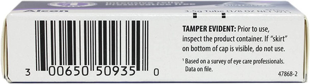 Systane Nighttime Lubricant Eye Ointment 3.5g Tube - Pack of 2