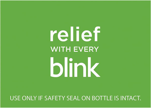 Blink Contacts Lubricant Eye Drops, 0.34 oz (Pack of 4)