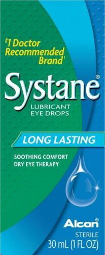Alcon Systane Lubricant Eye Drops Soothing Comfort Dry Eye Relief Sterile 1 oz