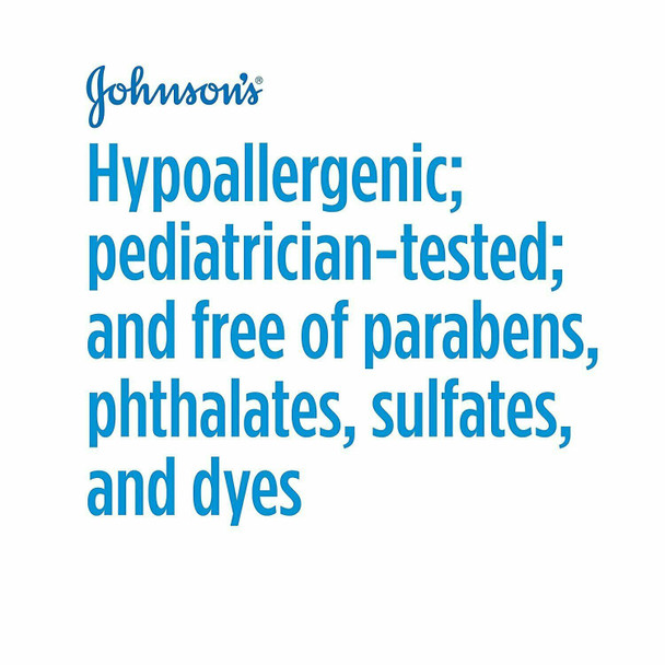 Johnsons Baby Shampoo Gentle To Eyes Hypoallergenic No Parabens 20.3 oz 2 Pack