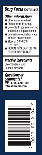 Refresh Lacri Lube Lubricant Eye Ointment, 3.5 g