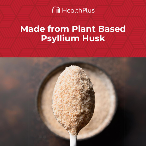 Health Plus Colon Cleanse Digestive Support | All Natural Daily Fiber for Toxin Elimination To Reduce Bloating | Supports Heart Health | 48 Ounces, 194 Servings