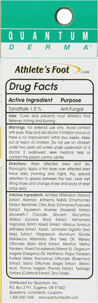 Quantum Research Derma Athlete's Foot, 21g