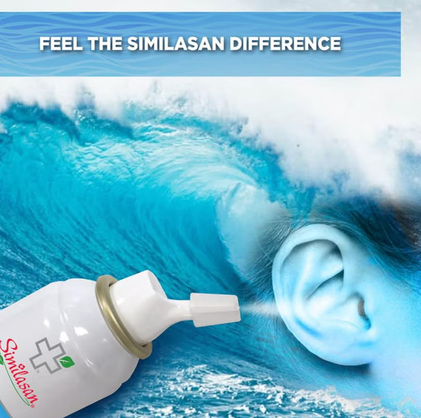 Similasan SeaRinse Ear Cleansing Spray for Ear Cleaning and Ear Wax, 3.3 Fl Oz