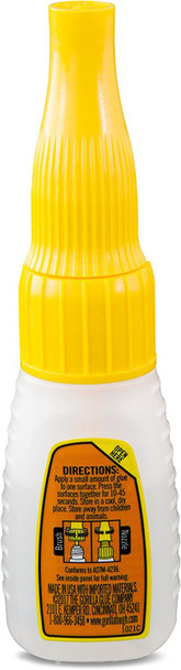 Gorilla Super Glue with Brush & Nozzle Applicator, 10 Gram, Clear, (Pack of 1)