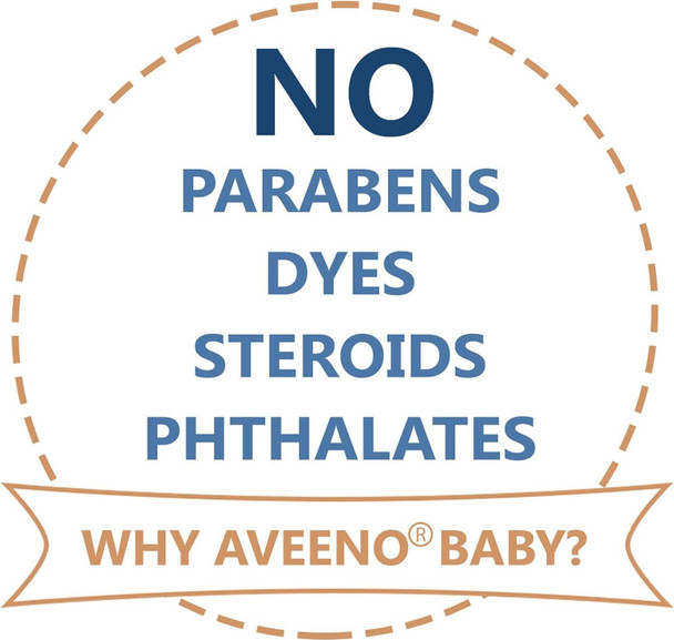 Aveeno Baby Calming Comfort Bath with Relaxing Lavender & Vanilla Scents, Hypoallergenic & Tear-Free Formula, Paraben- & Phthalate-Free, 8 fl. oz