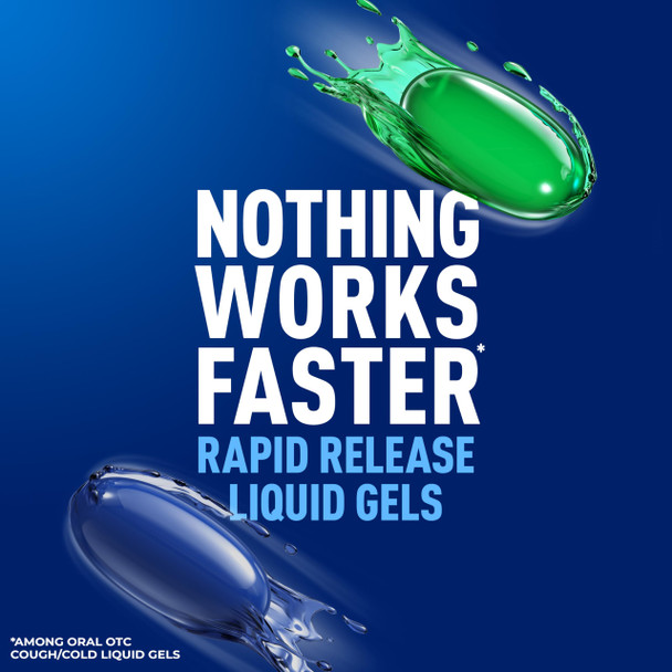 Mucinex Rapid Clear Maximum Strength Day & Night Cold and Flu Medicine for Adults, Over-The-Counter Medication for Headache Relief, Mucus Congestion, & Cough, Rapid Release Liquid Gels, 24 Count