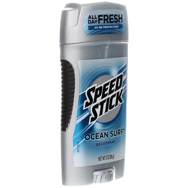 Speed Stick Clear Deodorant, Ocean Surf Scent for Men, 3 oz