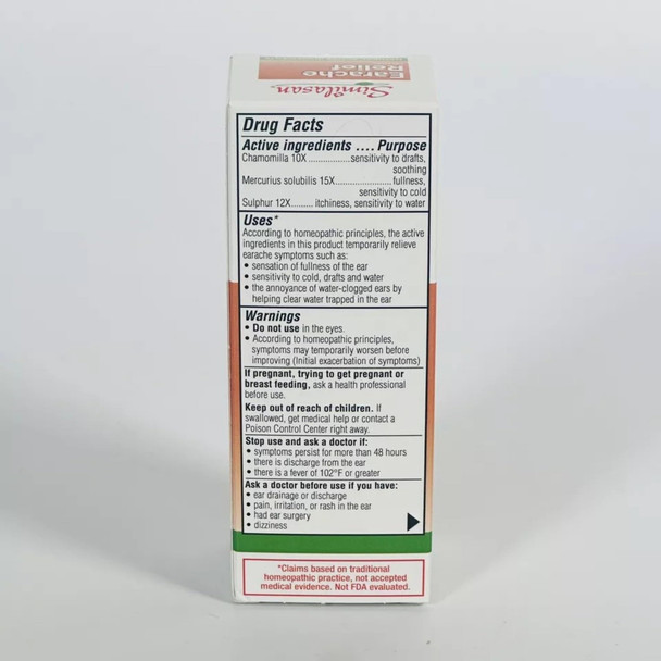 Similasan Healthy Relief Children's Earache Relief Ear Drops - 0.33 fl oz