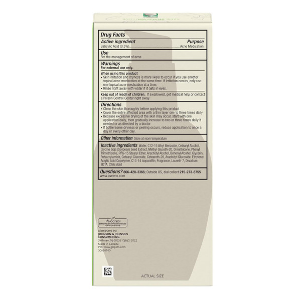 AVEENO Active Naturals Clear Complexion Daily Moisturizer 4 oz (Pack of 12)