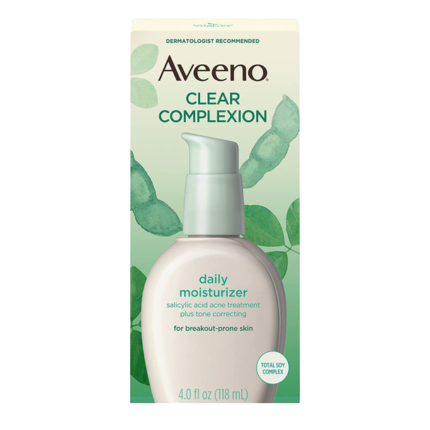 Aveeno Clear Complexion Oil-Free Moisturizer for Sensitive Skin - 4 Fl Oz