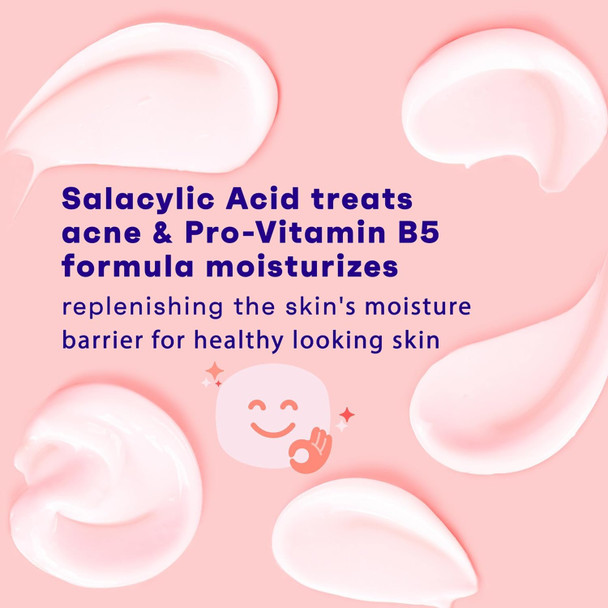 Clean & Clear, Dual Action Moisturizer, Salicylic Acid Acne Medication, 4 fl oz (118 ml)#