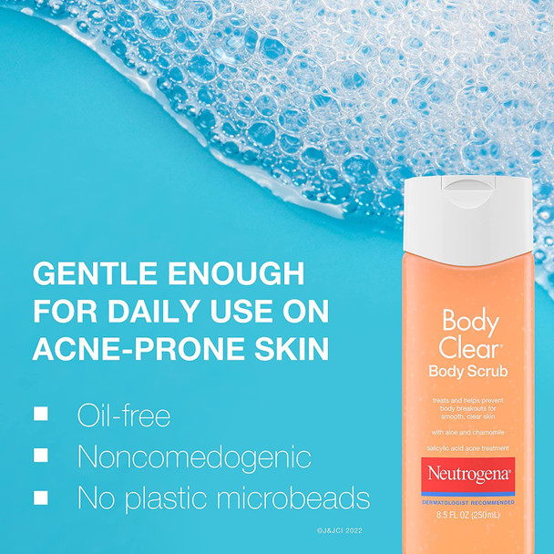 Neutrogena Body Clear Body Wash for Clean, Clear Skin, 8.5 Ounce
