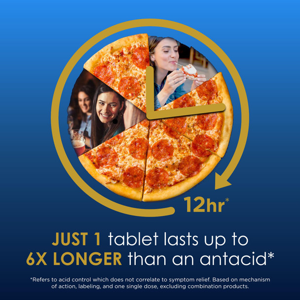 Zantac 360 Maximum Strength Tablets, 25 Count, Heartburn Prevention and Relief, 20 mg Tablets