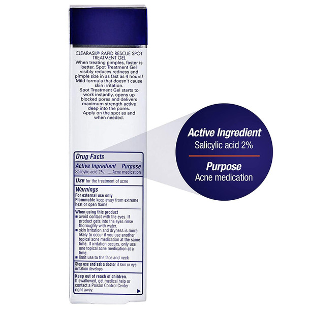 Clearasil Ultra Rapid Action Vanishing Treatment Cream, 1 oz