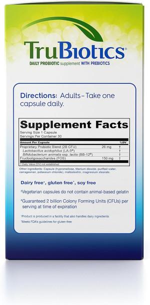 TRUBIOTICS Daily PROBIOTIC Cap 30