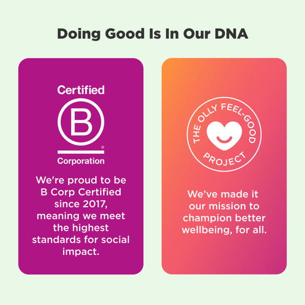 OLLY Probiotic Gummy, Immune and Digestive Support, 1 Billion CFUs, Chewable Probiotic Supplement, Mango, 25 Day Supply - 50 Count