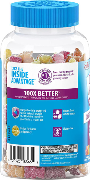 Schiff Daily Probiotic Gu Size 60ct Schiff Digestive Advantage Probioticgummies 60ct