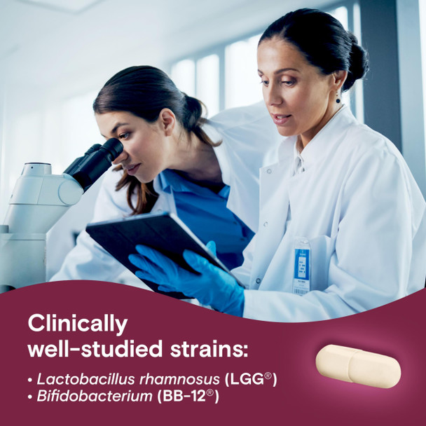 Phillips' Colon Health Daily Probiotic Capsules, 4-in-1 Symptom Defense to help defend against Occasional Gas, Bloating, Constipation, and Diarrhea, Daily Supplement, 60 Count