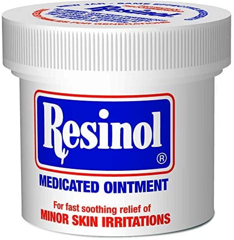 Resinol Medicated Ointment For Itch Relief And Protection Of Skin Rashes and Irritations, 3 Ounce Jar (Pack of 1)