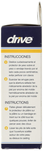 Drive Medical Waterproof Arm Cast Protector, Clear