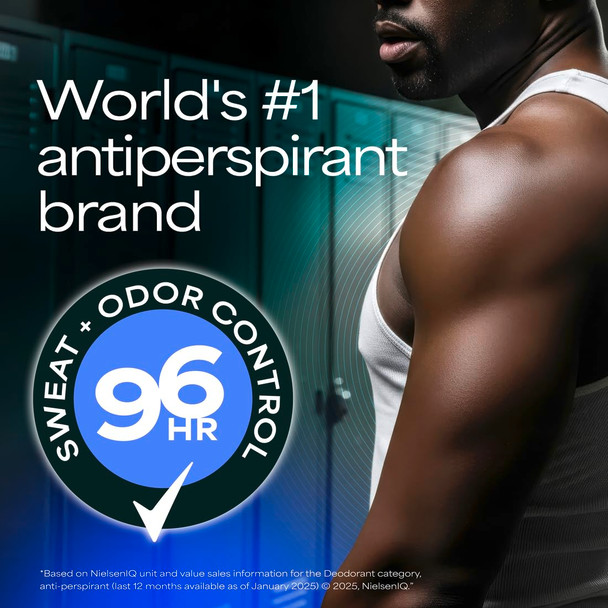 Degree Men Antiperspirant Deodorant Clean 72-Hour Sweat & Odor Protection Prescription-Strength Antiperspirant For Men with MotionSense Technology 1.7 oz