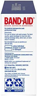 Band-Aid Brand Tough Strips Adhesive Bandages for Wound Care, Durable Protection for Minor Cuts and Scrapes, All One Size, 60 ct