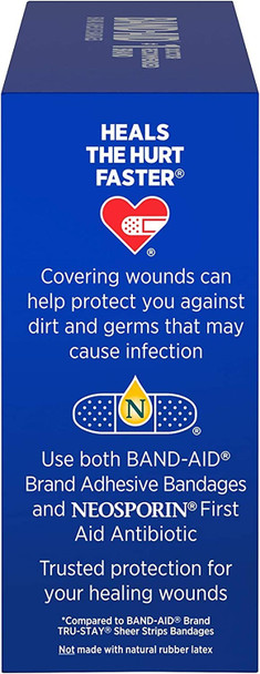 Band-Aid Brand Tough Strips Adhesive Bandages for Wound Care, Durable Protection for Minor Cuts and Scrapes, All One Size, 60 ct