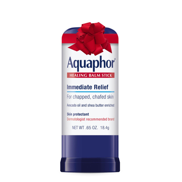 Aquaphor Healing Balm Stick, Skin Protectant with Avocado Oil and Shea Butter, Holiday Gifts for Self Care, 0.65 Oz Stick