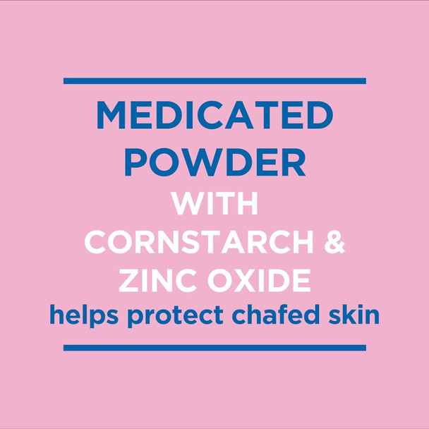 Caldesene Medicated Protecting Powder with Zinc Oxide & Cornstarch-Talc Free, 5 Ounce